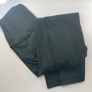 Olive green leggings